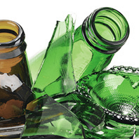 REDWAVE Haushaltsabfall Single Stream Recycling Sortierung Glas