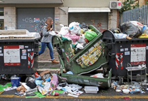 Italien – starker Nachholbedarf bei Abfalltrennung