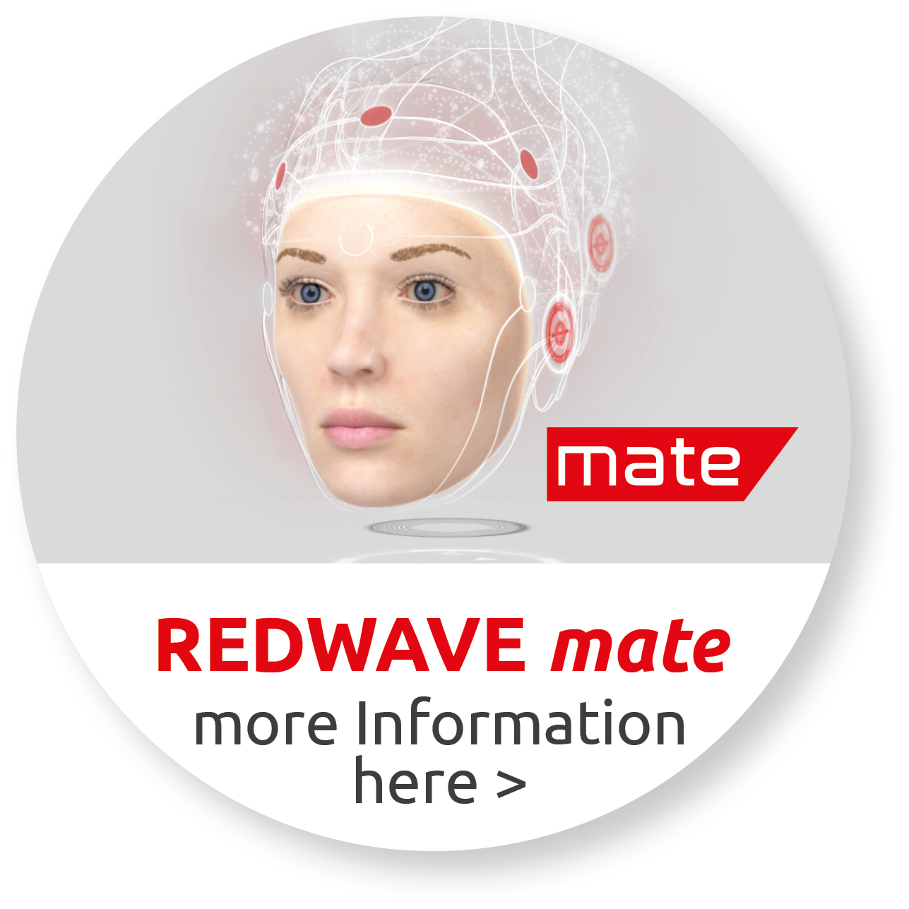 REDWAVE mate Button